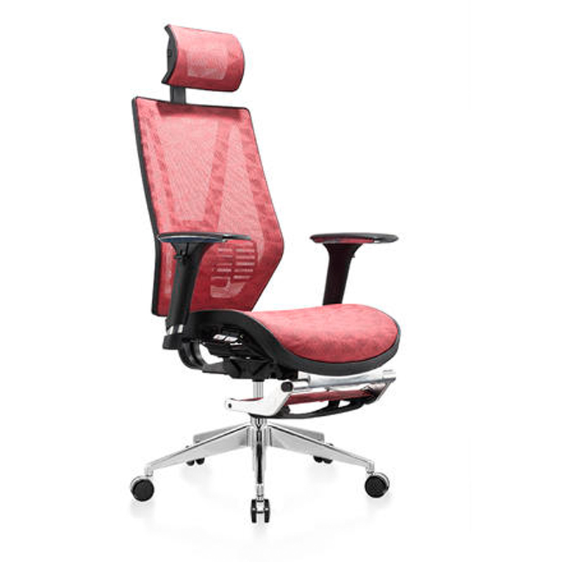 Swivel chair with footrest