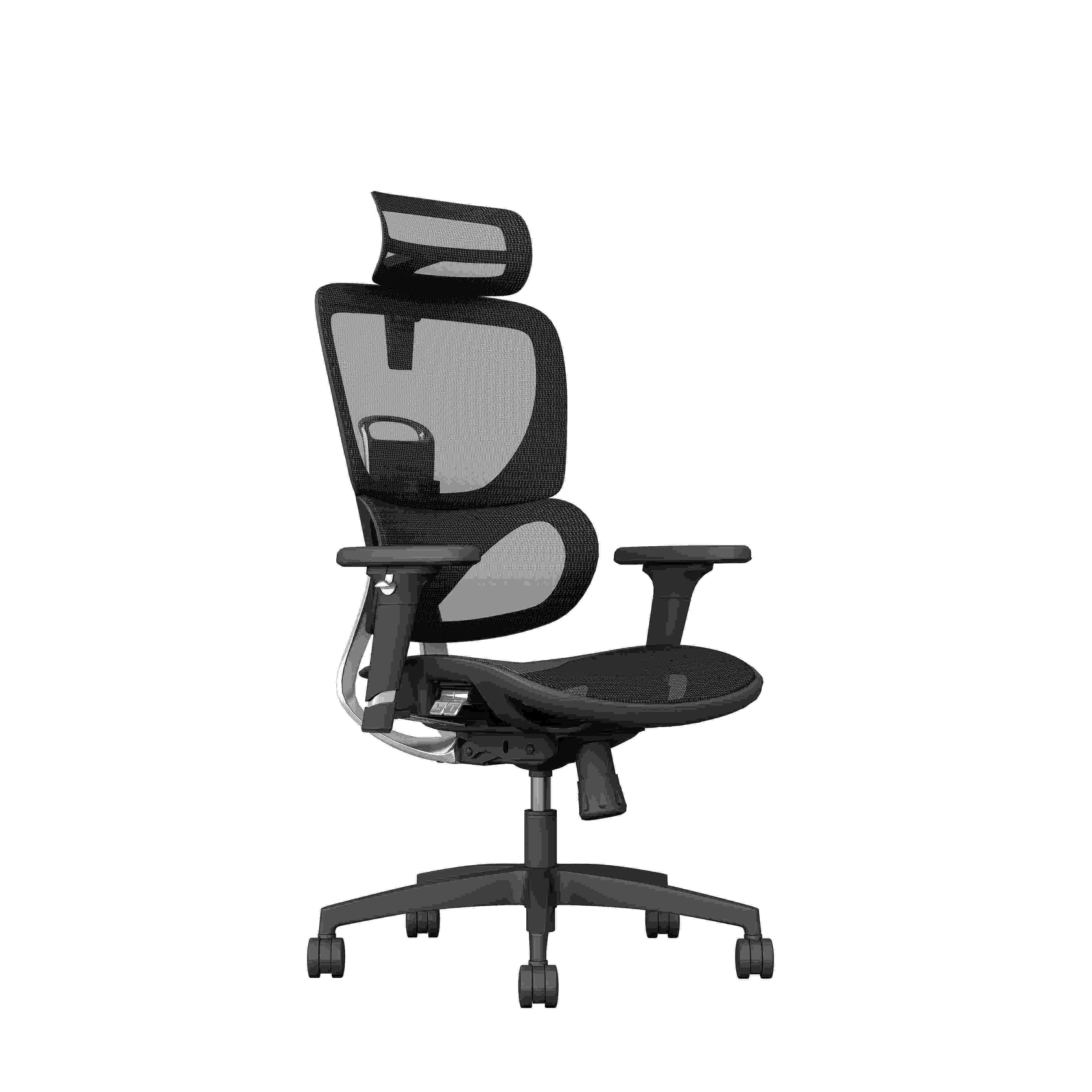 Adjustable Black Mesh Adjustable Back Chair Computer Desk Swivel Office Chair