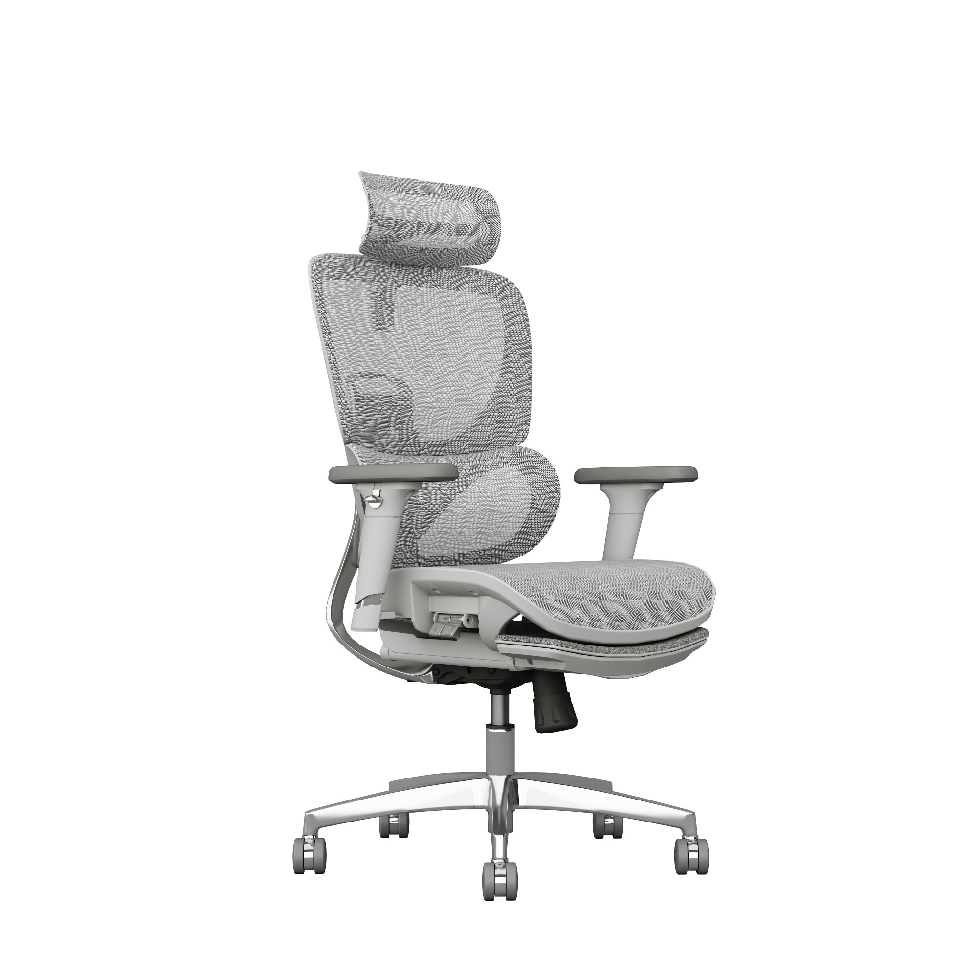 Base Adjustable Ergonomic Office Chair With Footrest