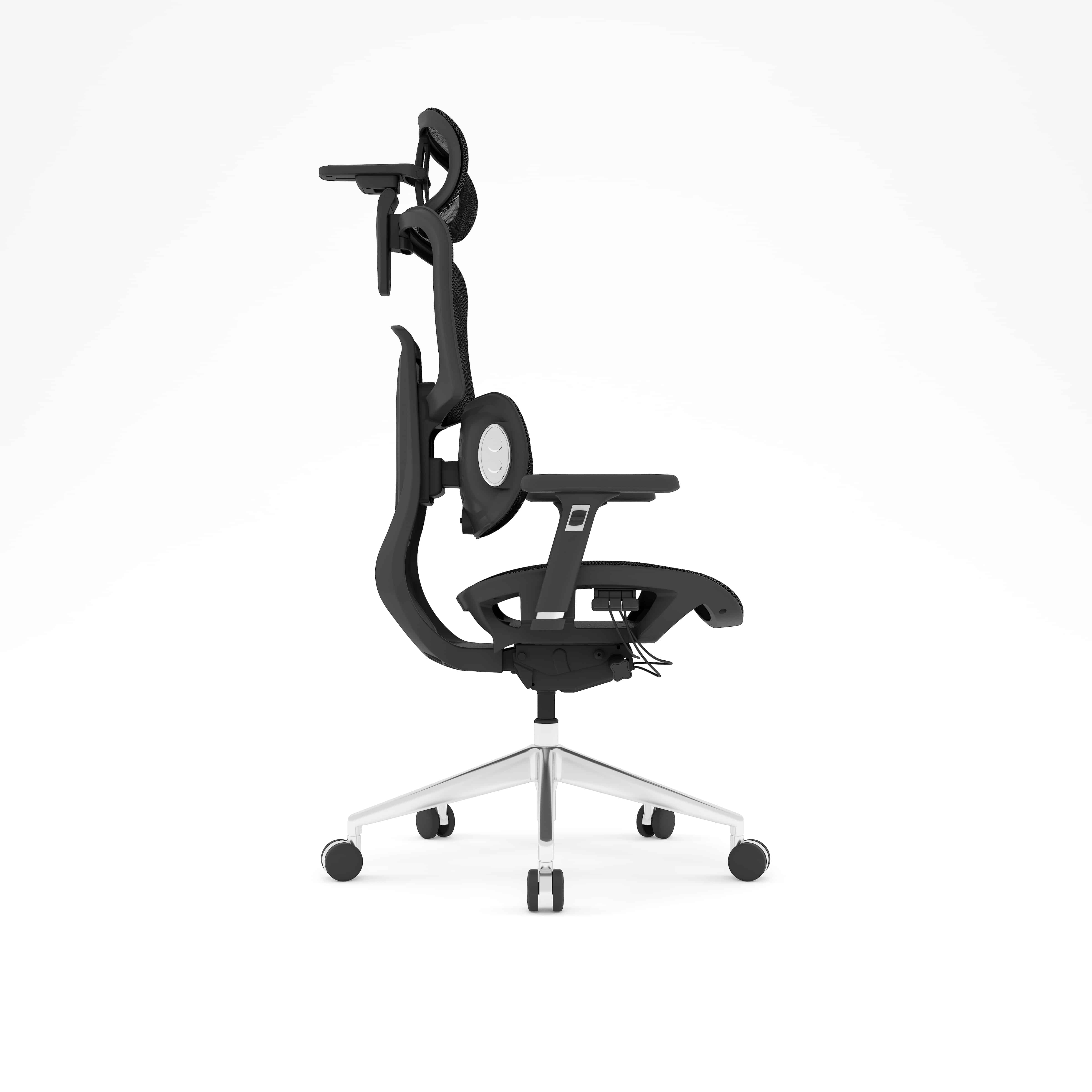 Cushioned Lumbar Adjustable Office Chair – BD 142