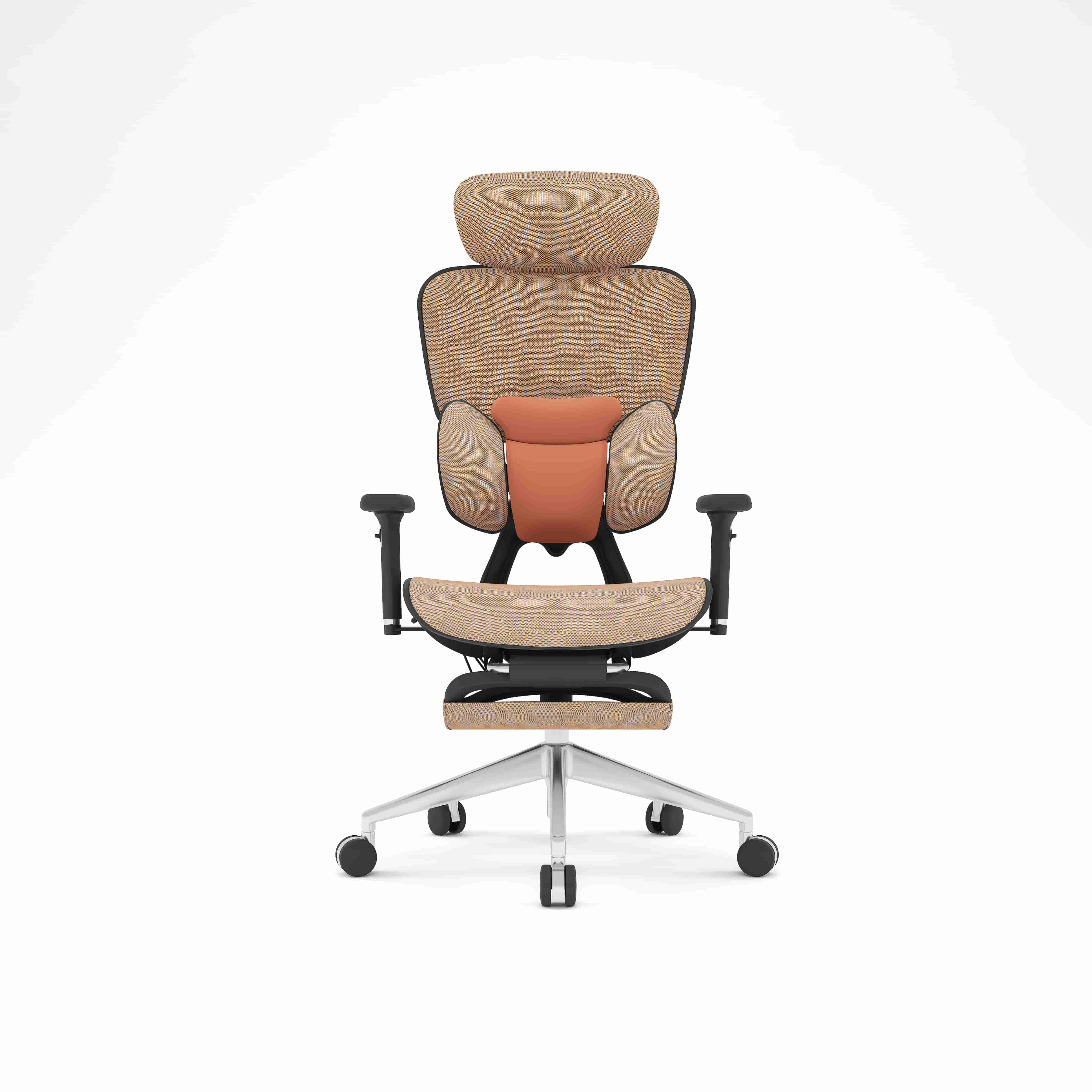 Ergonomic Mesh Chair with Telescopic Footrest – BD 151