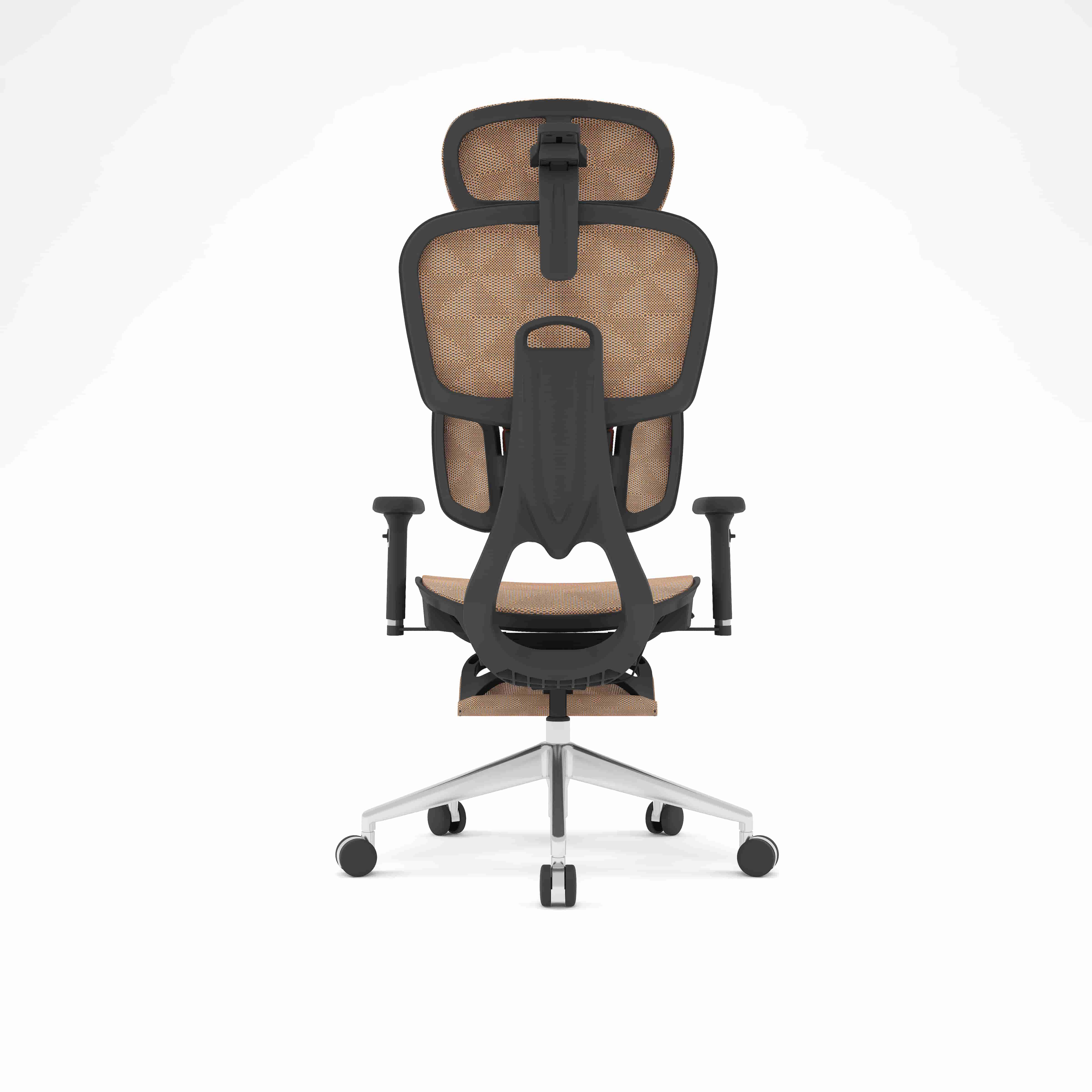 Ergonomic Mesh Chair with Telescopic Footrest – BD 151